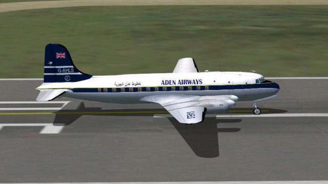 Screenshot 1 — Aden Airways C-4 Argonaut