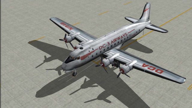 Screenshot 1 — DC-3 Airways Douglas DC-4 N1948