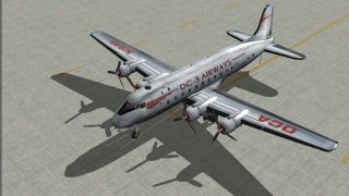Screenshot 1 — DC-3 Airways Douglas DC-4 N1948