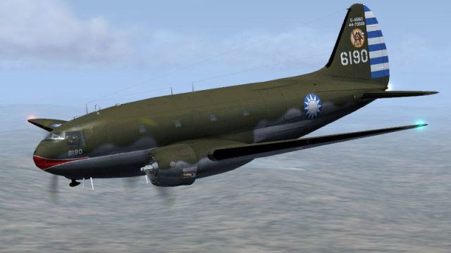 Screenshot 1 — Chinese Air Force Curtiss C-46A