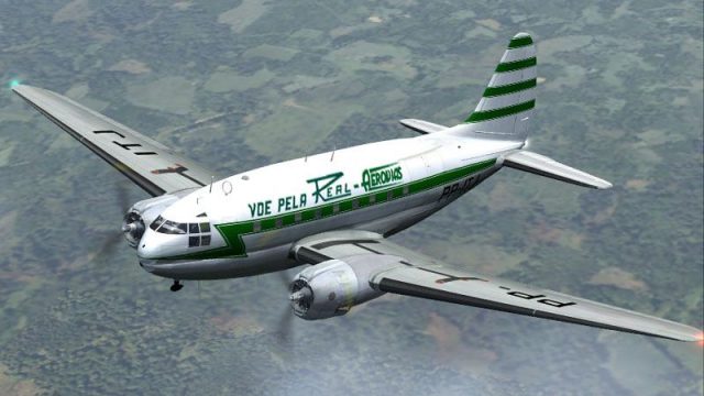 Screenshot 1 — Real Aerovias Curtiss C-46A (GA)