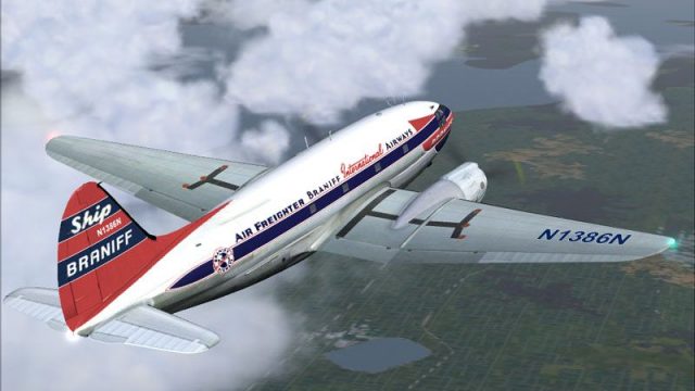 Screenshot 1 — Braniff Curtiss C-46A Commando