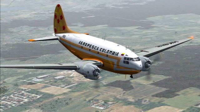 Screenshot 1 — Aeropesca Curtiss C-46A Commando