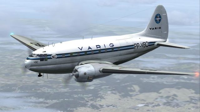 Screenshot 1 — VARIG Curtiss C-46A (GA)