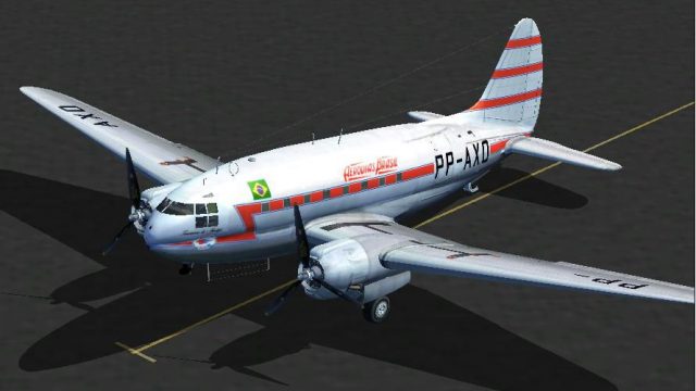 Screenshot 1 — Aerovias Brasil Curtiss C-46A