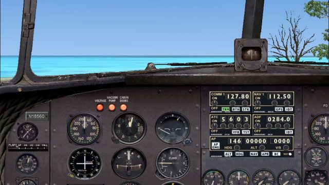 Screenshot 1 — DC-3 Airways Douglas DC-3 N18560
