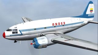 Screenshot 1 — Andes Ecuador Curtiss C-46 Commando
