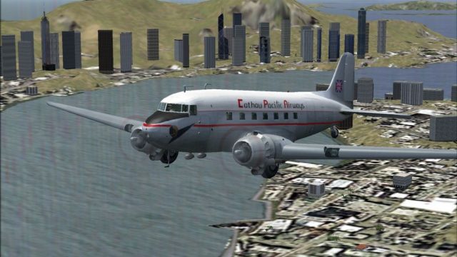 Screenshot 1 — Cathay Pacific Douglas DC-3 VR-HDA