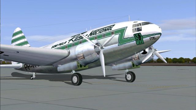 Screenshot 1 — Real Nacional Curtiss C-46A PP-ITE