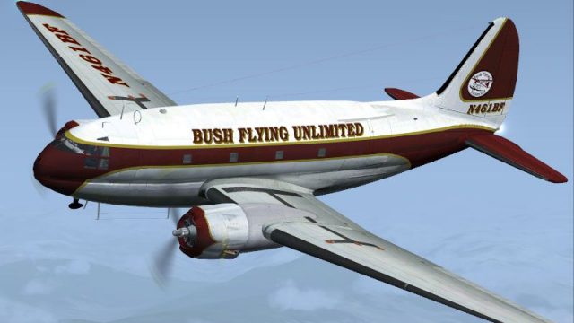 Screenshot 1 — Bush Flying Unlimited Curtiss C-46A