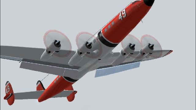 Screenshot 1 — Aero Union Lockheed Constellation
