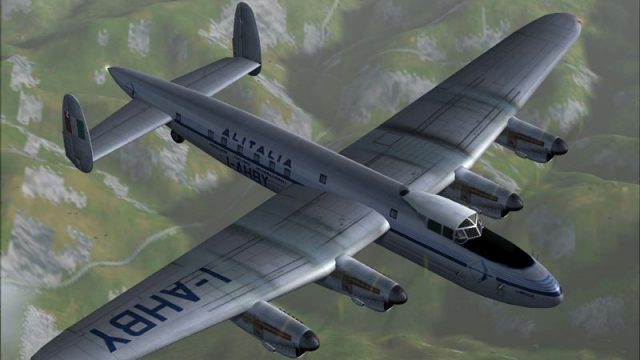 Screenshot 1 — Alitalia Avro Lancastrian I-AHBY