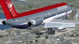 Screenshot 2 — Northwest Airlines Douglas DC-9-50