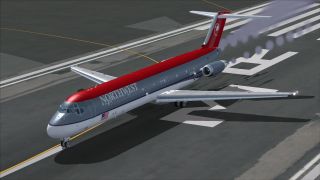 Screenshot 10 — Northwest Airlines Douglas DC-9-50