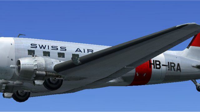 Screenshot 1 — Pre-WW2 SwissAir Douglas DC-3's