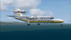 Fs2004 Trislander El Sol de America BN-2A Trislander for FS2004