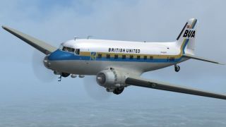 Screenshot 4 — British United Island Airways DC-3
