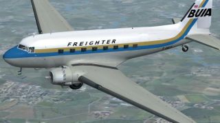 Screenshot 1 — British United Island Airways DC-3