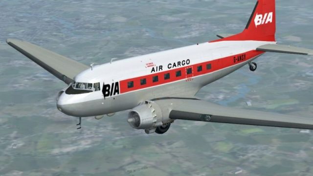 Screenshot 1 — British Island Airways Douglas DC-3
