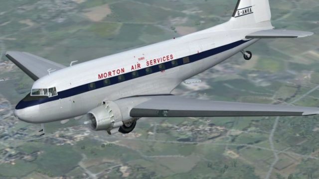 Screenshot 1 — Morton Air Services Douglas DC-3