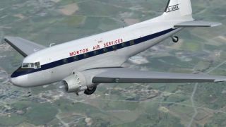Screenshot 1 — Morton Air Services Douglas DC-3