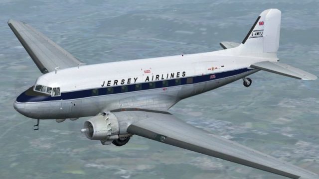 Screenshot 1 — Jersey Airlines Douglas DC-3