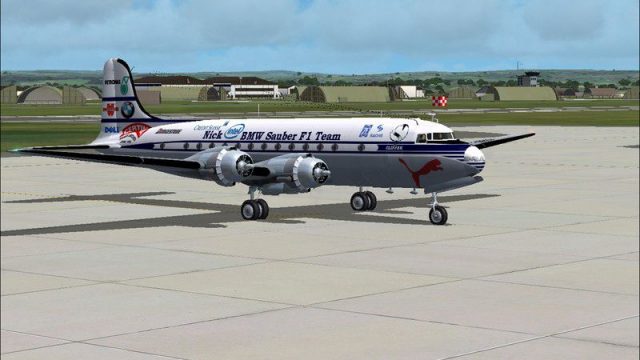 Screenshot 1 — BMW Sauber F1 Douglas DC-4