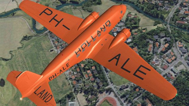Screenshot 1 — KLM Douglas DC-2 PH-ALE