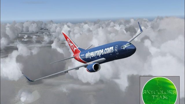 Screenshot 1 — SkyEurope Airlines Boeing 737-700