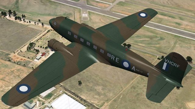 Screenshot 1 — RAAF Douglas DC-2 VHCRF