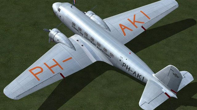 Screenshot 1 — KLM Douglas DC-2 PH-AKI