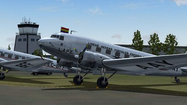 Screenshot 1 — LAPE Douglas DC-2