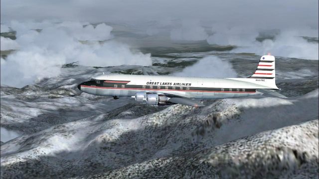 Screenshot 1 — Great Lakes Airlines DC-6B