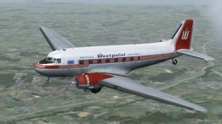 Screenshot 1 — British Westpoint Airlines DC-3