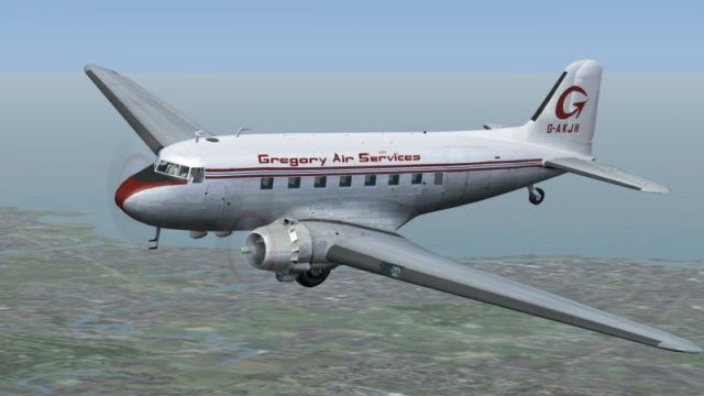 Screenshot 1 — Gregory Air Services Douglas DC-3