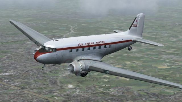 Screenshot 1 — Don Everall Aviation Ltd. DC-3