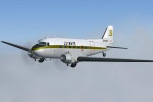 Air Freight Ltd/Skyways DC-3 for FS2004