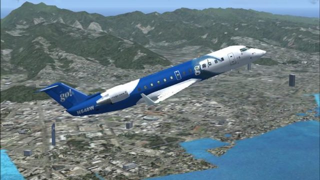 Screenshot 1 — Go! Canadair CRJ-200