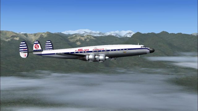 Screenshot 1 — Slick Airways Lockheed Connie