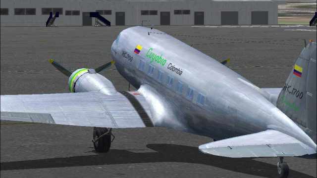Screenshot 1 — Cuyabra Colombia Douglas DC-3