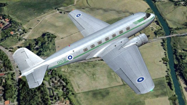 Screenshot 1 — Finnish Air Force Douglas DC-2