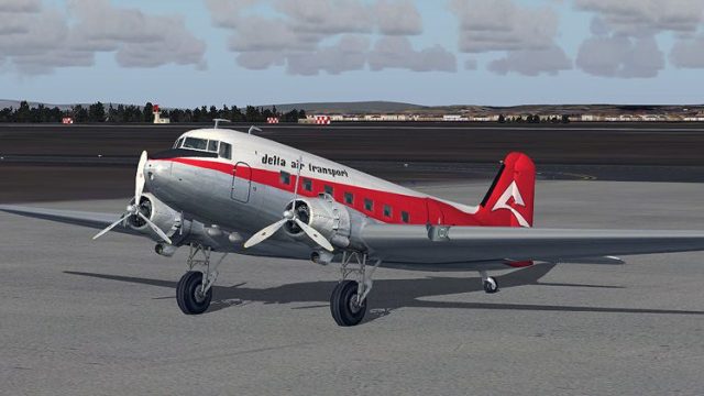 Screenshot 1 — Delta Air Transport Douglas DC-3