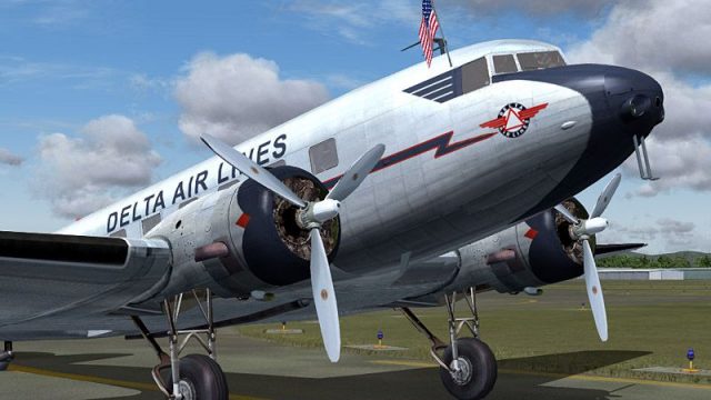 Screenshot 1 — Delta Air Lines Douglas DC-2 NC14275