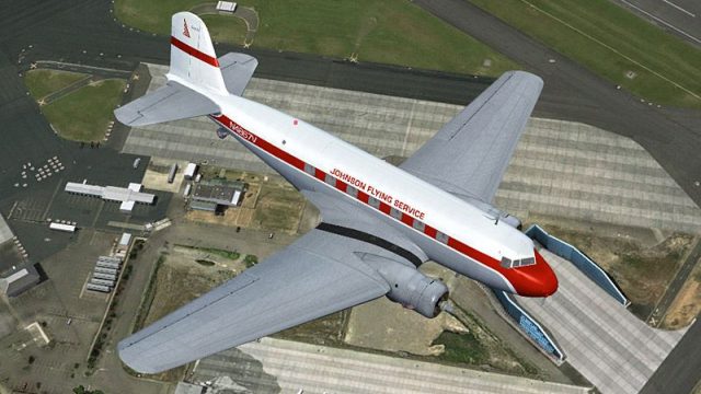 Screenshot 1 — Johnson Flying Service DC-2 N4867V