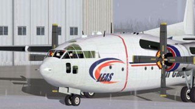 Screenshot 1 — LEAS Air Cargo NAM Fairchild C119