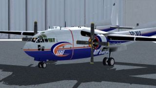 Screenshot 1 — LEAS Air Cargo GLB Fairchild C119