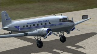 Screenshot 1 — Pan Am Douglas DC-3 Repaint