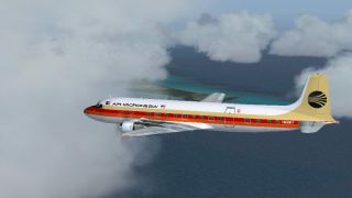 Screenshot 2 — Continental/Air Micronesia DC-6A