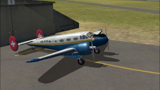 Screenshot 2 — vWB Skybus Beechcraft D18S HB-PGN