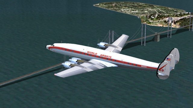 Screenshot 1 — World Airways Lockheed L-1649